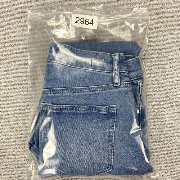 LOFT The Skinny Jeans Women Sz 24/00 Light Wash Mid Rise Jeans NWT - Picture 13 of 16